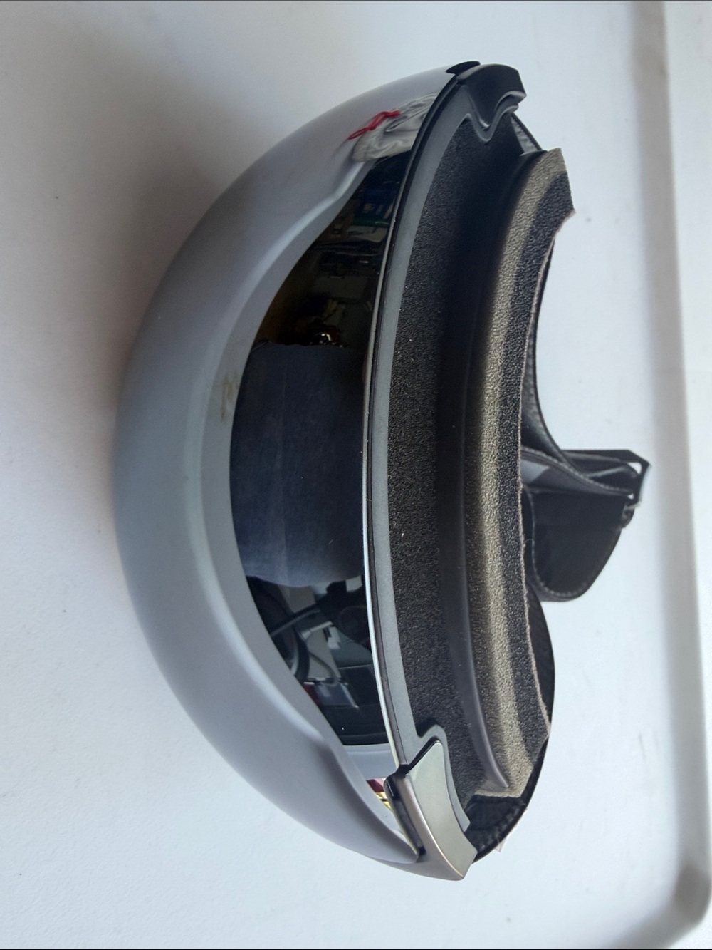 Gray VR Headset with Black Visor - Unbranded